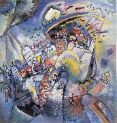 Wassily Kandinsky Moszkva Voros ter France oil painting artist